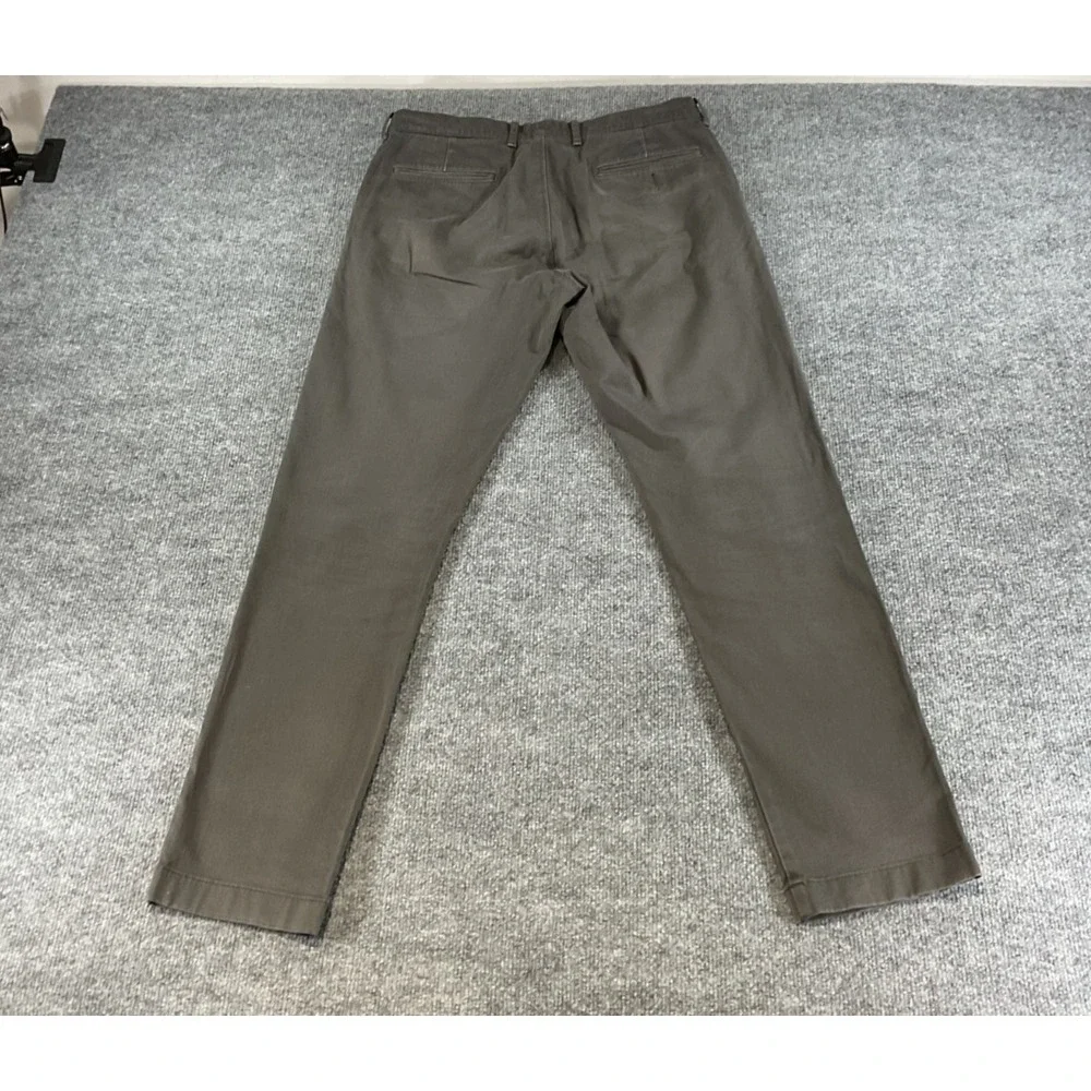 J Crew 770 Stretch Pants 32x32 Slim Fit Gray Chino Flat Front Casual Dress Men's